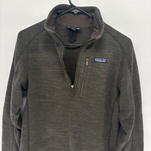Patagonia Better Sweater Fleece Full Zip Jacket Quarter Zip Dark Walnut Men S